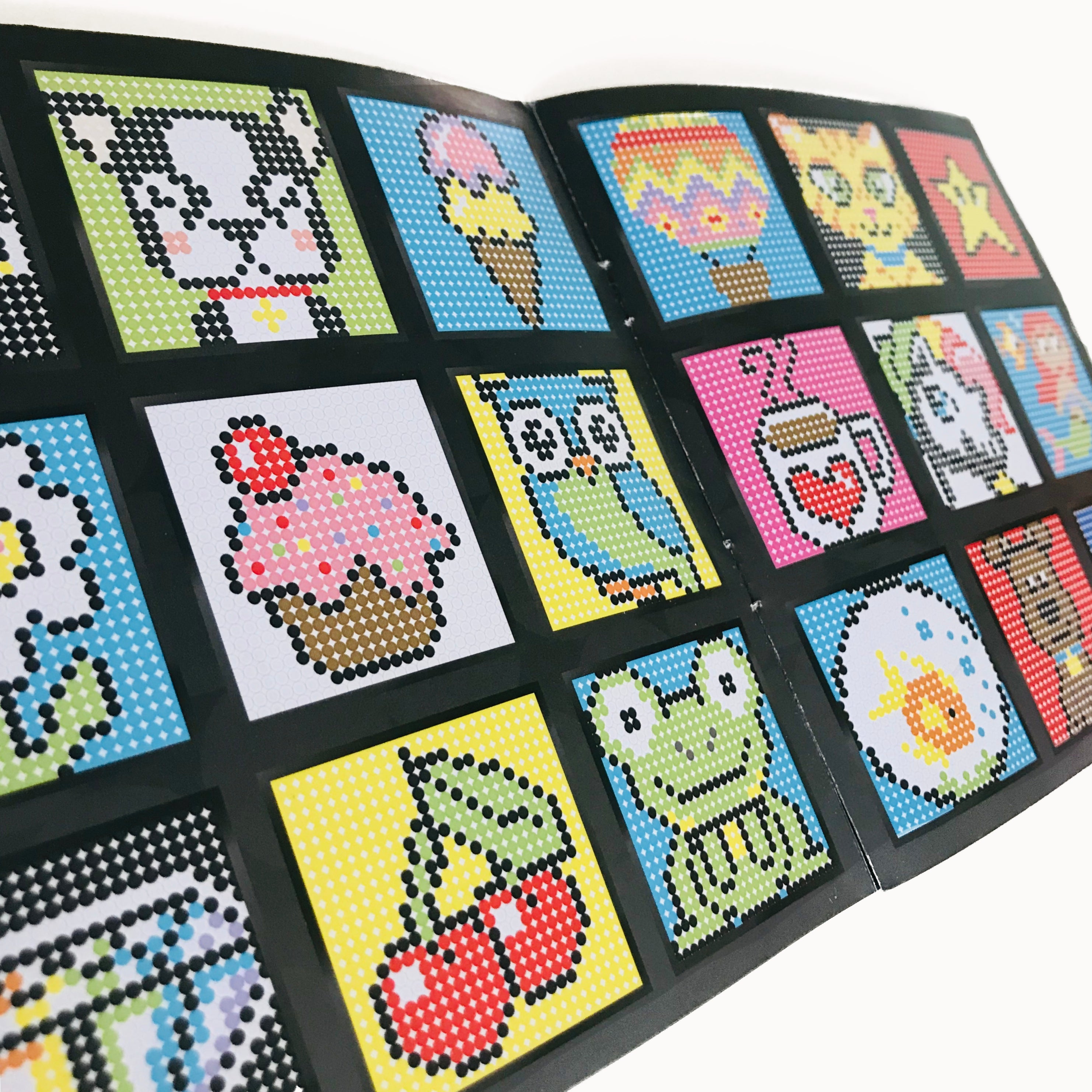  Pix Perfect Pixel Art Kit for Fans of Pixel Art, Perler Beads,  Crafts or Sequins. 20 Colors, 50+ Design Ideas, Hours of Creative Fun! :  Arts, Crafts & Sewing